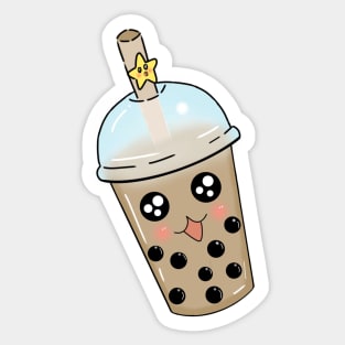 CUTE BOBA MILK TEA Sticker